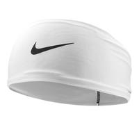 Fascia larga nike dri fit fury classic bianco