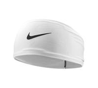 Fascia larga nike dri fit fury classic bianco
