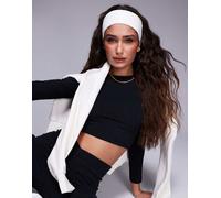 Nike - Dri-FIT Fury Elevate - Fascia per capelli bianca-Bianco One Size