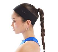 Nike - Dri-FIT Fury Elevate - Fascia per capelli nera-Nero One Size