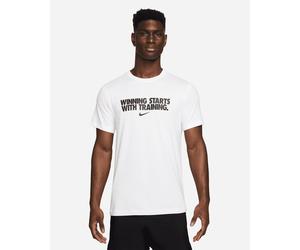 Nike Dri Fit Gfx Winning M - T-shirt Training - Uomo - Bianco S