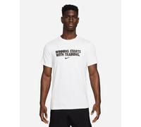 Nike Dri Fit Gfx Winning M - T-shirt Training - Uomo - Bianco XL