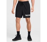 Nike Pantaloncini Corti da Uomo Form Versatile Dri-Fit Senza Fodera (Circa 18 Cm), Black/White, HJ3105-010, M