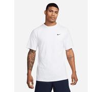 Nike DriFit UV Hyverse Short Sleeve T-Shirt da Uomo White/Black L