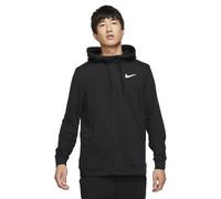 Nike Dri-Fit M Full-Zip Train - felpa con cappuccio - uomo L Black man Recycled Materials,Dri-Fit