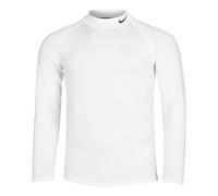 Nike Dri - Fit Manica Lunga Uomini Bianco, Taglia: M