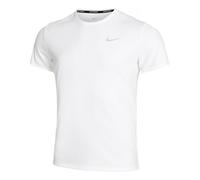 Nike DV9315-100 M NK DF UV Miler SS T-Shirt Uomo White/Reflective Silv Taglia M