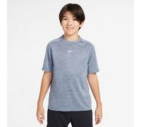 Nike Dri - Fit Multi Heather Maglietta Bambini Grigio blu, Taglia: S