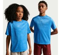 Maglietta per ragazzi Nike Boys Multi Dri-FIT Short-Sleeve - light photo blue/football blue/white - Blu (L)