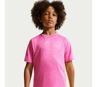 Maglietta per ragazze Nike Boys Multi Dri-FIT Short-Sleeve - playful pink/pink risewhite - Rosa (M)