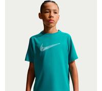 Maglietta per ragazzi Nike Boys Dri-Fit Multi Short Sleeve - energy/white - Verde (XS)