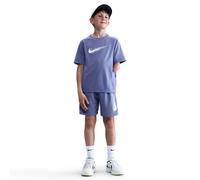 Nike Dri - Fit Multi Pantaloncini Bambini Grigio blu, Taglia: L