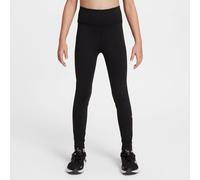 Nike Dri-FIT One All Over Print Calzamaglia Ragazze in nero, Taglia: XS