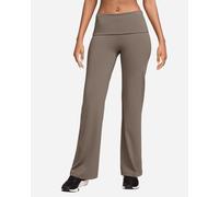 Nike Dri Fit One Flare W - Pantalone Training - Donna - Marrone XS