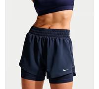 Pantaloncini da tennis da donna Nike Dri-Fit One - midnight navy/white - Blu (M)