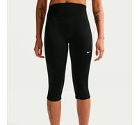 Leggins Nike Dri-Fit One High-Waisted Capri - black/white - Nero (XS)