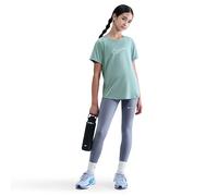 Maglietta per ragazze Nike Kids One Fitted Dri-Fit Short Sleeve - cannon /white - Verde (S)