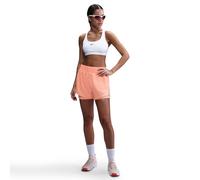 Pantaloncini da tennis da donna Nike One Dri-Fit 2-in-1 High-Waisted 3in Training - apricot agate/reflective silver - Arancione (XS)