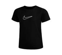 Nike One Fitted Jr - T-shirt - ragazza XL Black junior Dri-Fit