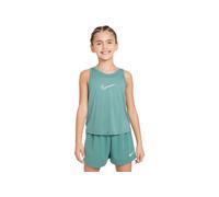Maglietta per ragazze Nike Kids Dri-Fit One Training Tank - bicoastal/white - Bianco, Multicolore (XL)