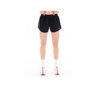 Nike DX6010-010 W NK One DF MR 3IN BR Short Pantaloncini Donna Black/Reflective Silv Taglia XS