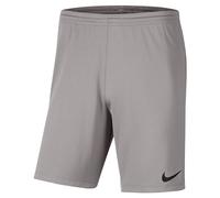 Nike Dri-Fit Park 3, Pantaloncini da Calcio Bambino, Pewter Grigio/Nero, XL