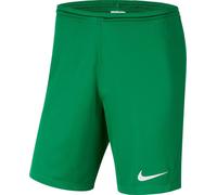 Pantaloncini da calcio Nike Dri-Fit Park III Knit Uomo verde pino/bianco (L)