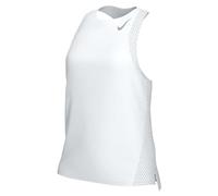 NIKE Dri Fit Race Top Senza Maniche White/Reflective Silv L
