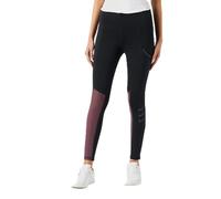 Nike Dri-Fit Run Division Epic Luxe, Leggings Donna, Black/Dark Wine/Black, L