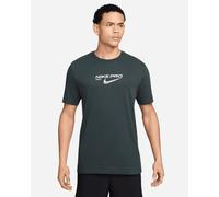 Nike Dri Fit Small Logo M - T-shirt Training - Uomo - Verde M