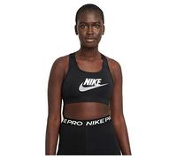 NIKE Dri Fit Swoosh CB Futura Gx Reggiseni Black/White/Particle Grey L