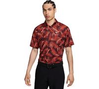 Nike Dri-Fit Tour Pine Print Mens Dragon Red/White L Polo