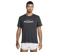 Nike Dri-FIT UV Miler Flash - maglia running - uomo S Dark Grey man Dri-Fit