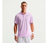 Polo da tennis da uomo Nike Court Dri-Fit Solid - violet mist/black - Viola (XL)