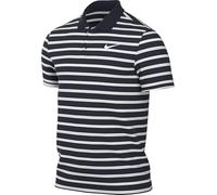Nike Dri-Fit Victory DH0829-451, Maglietta da Golf da Uomo, a Righe, Ossidiana/Bianco, Taglia 3XL