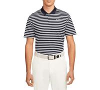 Nike Dri-FIT Victory - Polo da golf a righe, taglia L, da uomo, nero (Obsidian)