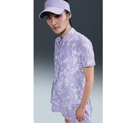 Nike Dri-Fit Victory Print Womens Lilac Ice/White M Polo