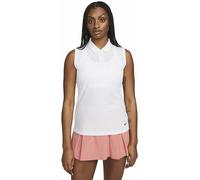 Nike Dri-Fit Victory Womens Sleeveless Golf White/Black M Polo