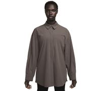 Nike Dri-FIT W - camicia maniche lunghe - donna M Brown woman Dri-Fit