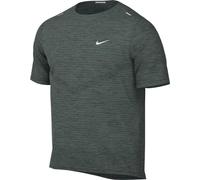 Nike DriFIT Rise 365 Short Sleeve T-Shirt da Uomo Vintage Green/Htr/Reflective S L