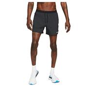 Nike DriFit Stride 13cm Brief-Lined Pantaloncini da Uomo Black/Black/Reflective Silv M