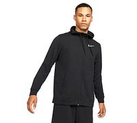 Felpa da training con cappuccio e zip a tutta lunghezza Nike Dri-FIT Uo Nero Nero M