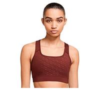 Nike Dry Fit Swoosh Iconclash all Over Print Reggiseno Sportivo Bronze Eclipse/Sail L