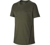 Nike Dry - Maglietta da Bambino, Bambini, 892514, Olive Canvas/Olive Canvas/Blac, M