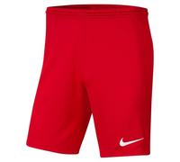 Nike Pantaloncini da allenamento da uomo Dri-Fit Park III Knit University Red/White S