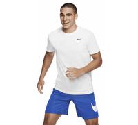 Nike Dry Solid M - T-Shirt - uomo M White/Black man Dri-Fit