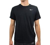 Nike Dry Tee Dfc Crew Solid, T Shirt Uomo, Black/White, XXL