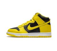 Nike Dunk Hi SP - Scarpe da ginnastica da uomo in pelle, Nero/Varsity Mais, 48.5 EU