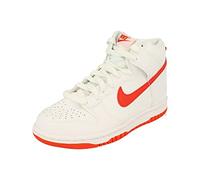 Nike Dunk High GS Trainers DB2179 Sneakers Scarpe (UK 5.5 us 6Y EU 38.5, White Red White 111)