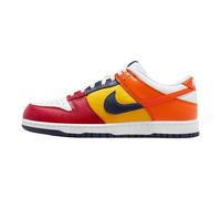 NIKE Dunk Low JP, Sneaker Uomo, Midnight Navy/Varsity Maize-Varsity Red, 42.5 EU